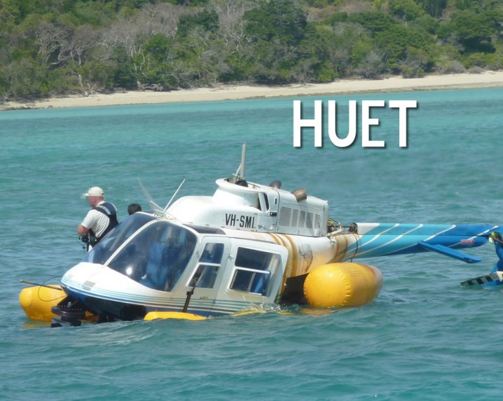 HUET - Escape de Helicóptero Submerso
